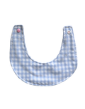 Blue Gingham Dog Bandana Set | Matching Dog Bandana & Scrunchie | Dog and Owner Matching Set