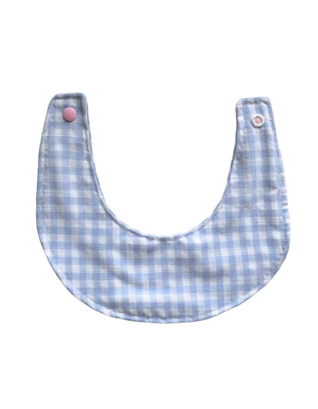 Blue Gingham Dog Bandana Set | Matching Dog Bandana & Scrunchie | Dog and Owner Matching Set