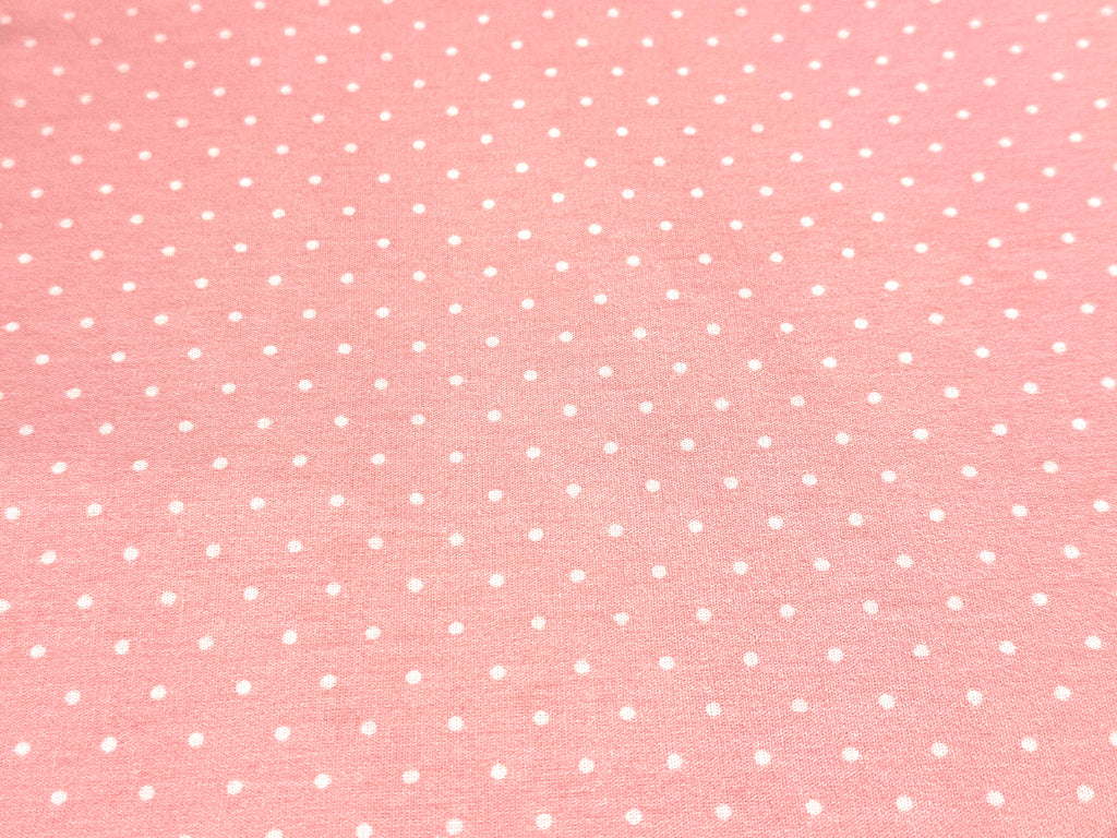 Personalized Pink Polka Dot Dog Bandana | Custom Embroidered Name | Triangle Dog Bandana